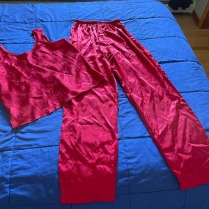 Silk pajama set